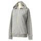 S03545 [W ADIDASBLOOM スウェットパーカー ITX30 レディース Lサイズ Mグレイヘザー]