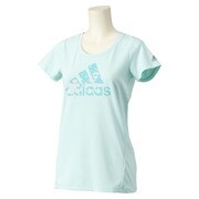 S04669 [W ACTIVETRAINING アイコニック 半袖 T シャツ JED61 レディース J/L フロストミントF14]