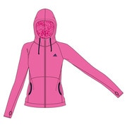 S04713 [W ACTIVETRAINING ボディヒート フード付きジャケット JED74 レディース J/L セミソーラーピンク]