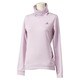 S04723 [W ACTIVETRAINING 裏起毛ボーダー ハイネック長袖 T シャツ JED76 レディース J/L フロストピンクF14]