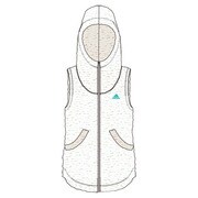 S04727 [W ACTIVETRAINING ボア ベスト JED78 レディース J/S ホワイト]