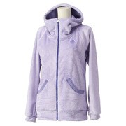 S04732 [W ACTIVETRAINING ボア ジャケット JED79 レディース Mサイズ ライトパープル]
