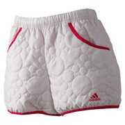 S05191 [W ADIDASBLOOM キルティングショーツ JIE67 レディース Lサイズ パールグレーS14]