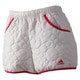 S05191 [W ADIDASBLOOM キルティングショーツ JIE67 レディース Mサイズ パールグレーS14]