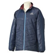 S06575 [M ADIDASBRAVE BH4 パデッドジャケット JDP22 メンズ Oサイズ カレッジネイビー]