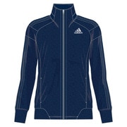 S06597 [M ADIDASBRAVE NEW 3D パイルジャージ ジャケット JDP17 メンズ Oサイズ カレッジネイビー]