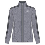 S06598 [M ADIDASBRAVE NEW 3D パイルジャージ ジャケット JDP17 メンズ XOサイズ Mグレイヘザー]