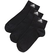 Z25923 [ANKLE ANKLE PLAIN T3P UNISEX VD594 ユニセックス 19～21cm ブラック/ブラック/ホワイト]