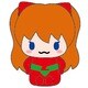 エヴァンゲリオン ミニお手玉マスコット ミクロマクロ アスカ [キャラクターグッズ]