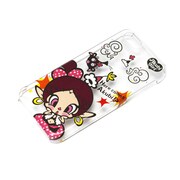 PG-TCS144AG [iPhone5c専用ポリカーボネイトケース アクビガール ツボとアクビ]