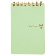 77-967 Ca.Crea(カ.クリエ) ツインリング A4×1/9サイズ あさみどり RT-740GC