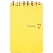 77-970 Ca.Crea(カ.クリエ) ツインリング A4×1/9サイズ れもん RT-740GC