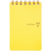 77-970 Ca.Crea（カ.クリエ） ツインリング A4×1/9サイズ れもん RT-740GC