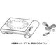 コンパクトIHコンロ用マグネットプラグコード 125910