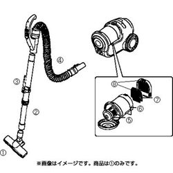798270 [家庭用クリーナー デュアルドラムサイクロン専用 床用吸込口 タービンブラシ]