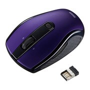 ワイヤレス縦横スクロールマウス ネイビー MA-IRW23NV