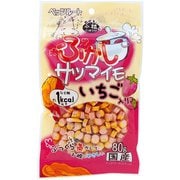 小粒なごほうび ふかしサツマイモ いちご入 80g [犬用おやつ 80g 国産]