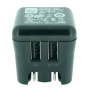 3.1AハイパワーAC充電器/USBポート2 C300A01JP