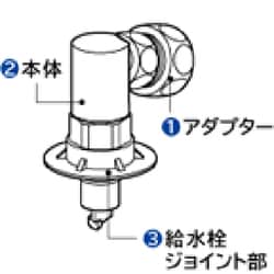 日立 HITACHI CB-J6 [全自動洗濯機用給水栓 - ヨドバシ.com