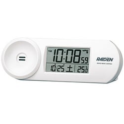 ライデン電波目覚し時計 NR532W