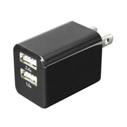 USB-ACアダプタ 2.4Aタイプ 黒 IPA-24U/BK