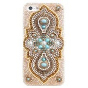 アラベスク ブルー [iPhone5/5s用ケース]