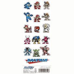 ヨドバシ Com カプコン Capcom ロックマン ドットデザインシール Vol 2 キャラクターグッズ 通販 全品無料配達