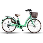 電動アシスト自転車 Passepied PASTEL(パスピエ パステル) 26型 内装3段変速 パステルグリーン XM26-0001