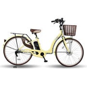 電動アシスト自転車 Passepied PASTEL(パスピエ パステル) 26型 内装3段変速 パステルイエロー XM26-0001