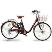 電動アシスト自転車 Passepied(パスピエ) 26型 内装3段変速 チョコブラウン TH26-0001