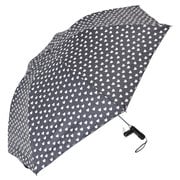 CLGFANB4 折り畳みファンブレラ 折りたたみ傘 晴雨兼用 61cm ブラック