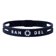 BANDEL stringbracelet Black×White Sサイズ [ストリングブレスレットブラックSサイズ]