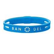 BANDEL stringbracelet Blue×White Lサイズ [ストリングブレスレットブルーLサイズ]