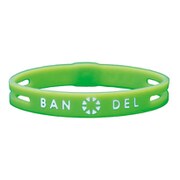 BANDEL stringbracelet Green×White Mサイズ [ストリングブレスレットグリーンMサイズ]