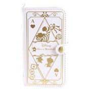 iP5s Old Book Case アリス WH [iPhone 5s/5c/5専用 手帳型ケース アリス・イン・ワンダーランド ホワイト]