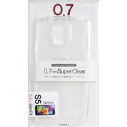 GALAXY S5(docomo SC-04F/au SCL23)専用ケース GALAXY S5 0.7mmスーパークリアTPUケース