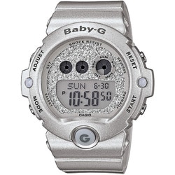 【美品】 baby-g カシオ ベビーG クリアー Basic（BABY-G） クリアカラー デジタル 腕時計 レディース