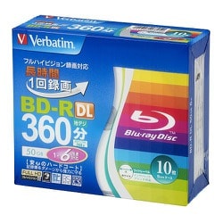 ヨドバシ.com - Verbatim バーベイタム VBR260RP10V2 [BD-R 1回録画用