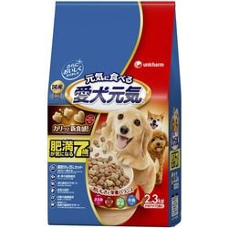 愛犬元気 肥満気になる 7歳以上用 ささみ・ビーフ・緑黄色野菜・小魚入り [犬用 ドライフード 2.3kg 7歳以上 総合栄養食]