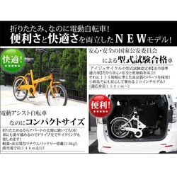 ヨドバシ.com - アイジュサイクル AIJYU 折りたたみ電動アシスト自転車 Passepied 20R（パスピエ20R） 20型 外装6段変速  ウッドブラウン TH20-0001 通販【全品無料配達】