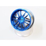 DW-525MBL [ultimate GLホイール オフセット5 メッキブルー 2個入り]