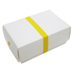 O-BENTO フラットランチボックス plain ミニ（410cc） イエロー 141-M-PY