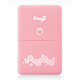 Pringo（プリンゴ） スマートフォン用ポータブルプリンター ピンク （プリンタ用紙＋リボンセット） Pringo-P231-P