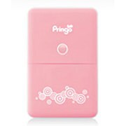 Pringo(プリンゴ) スマートフォン用ポータブルプリンター ピンク (プリンタ用紙+リボンセット) Pringo-P231-P