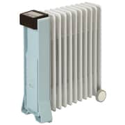 電気暖房 オイルヒーター 暖房の目安4~10畳 フィン11枚 チャイルドロック ミントグリーン RFX11EH-MG