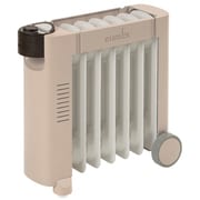 電気暖房 ミニオイルヒーター 暖房の目安1~3畳 フィン7枚 シナモンベージュ NF-M7U-CB