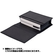 名刺入れ カーフ 100枚用 ブラック LN04-250C-B