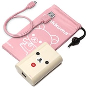 スマートフォン用 リチウム充電器 5600mAh USB出力:2ポート 最大合計:2A コリラックマ YY00508