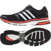 ADISTAR BOOST ESM ランニングシューズ メンズ 27.0cm コアブラック/コアホワイト/ソーラーレッド [M18849]