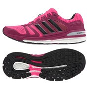 ランニングシューズ SNOVA SEQUENCE BOOST レディース 24.0cm ボールドピンク×コアブラック×ソーラーピンク [M18957]